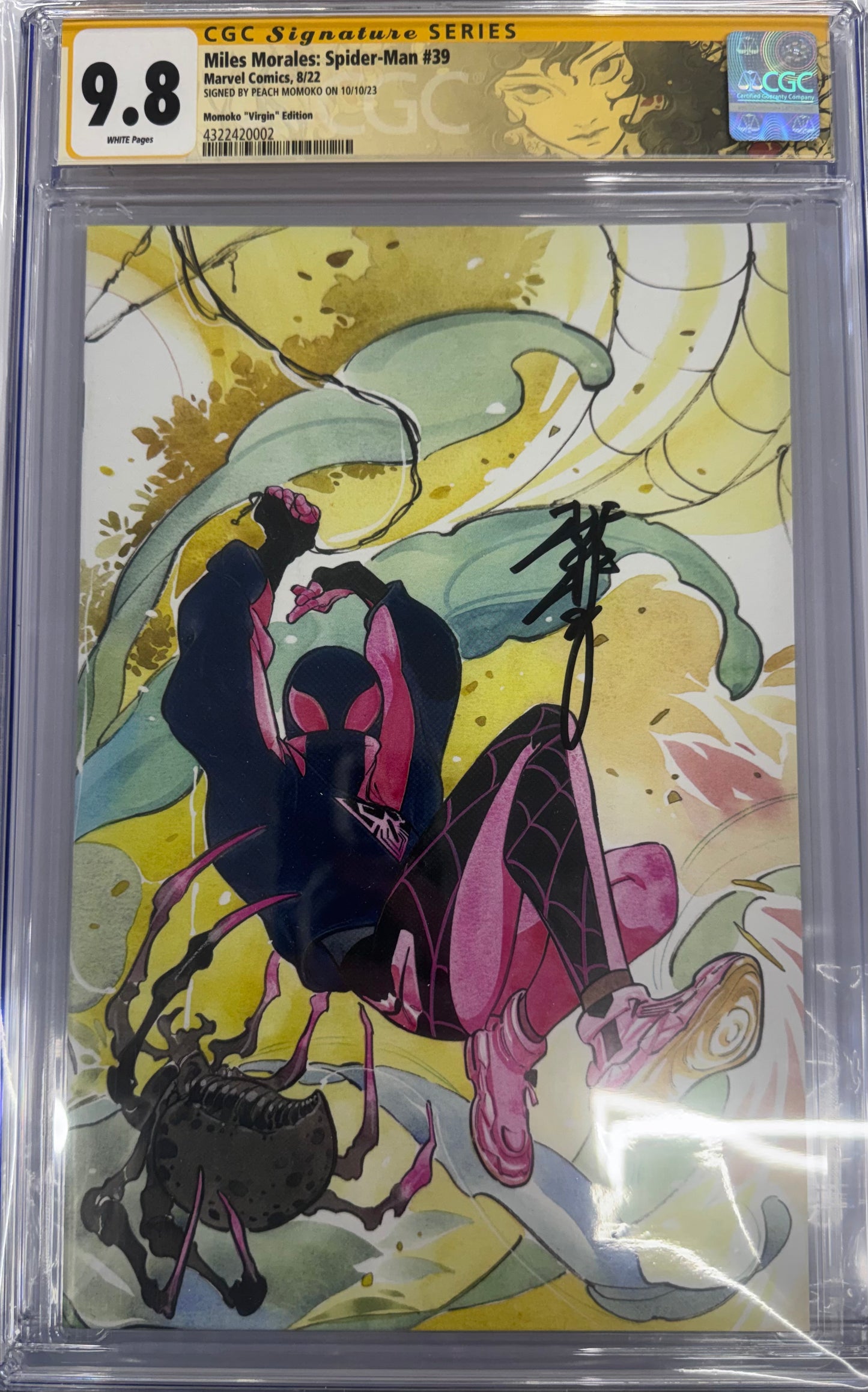 Miles Morales: Spider-Man #39 Momoko Variant Cover & Signature