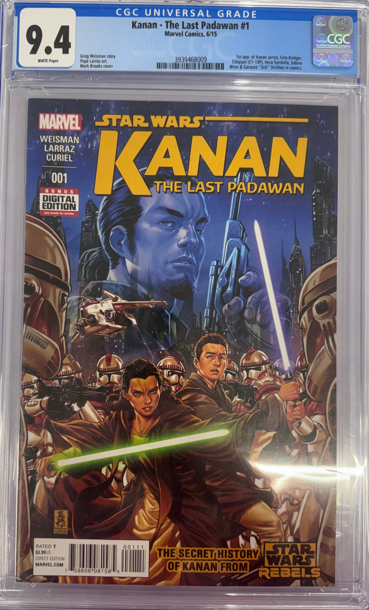 Star Wars: Kanan - The Last Padawan #1