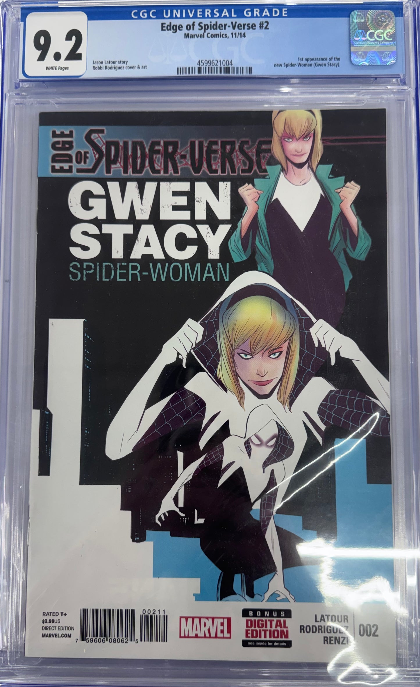 Edge of Spider-Verse #2 Error Variant