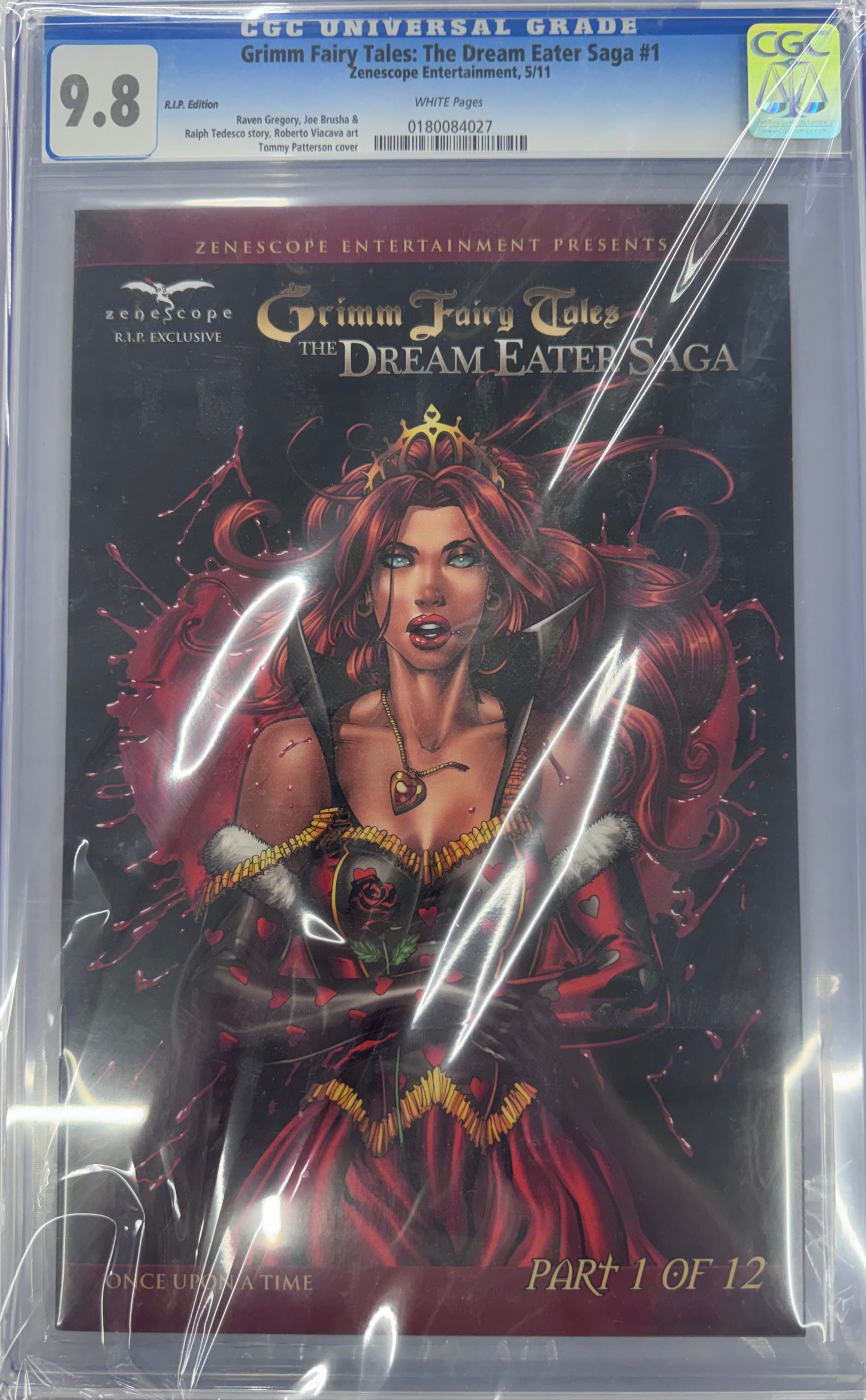 Grimm Fairy Tales: The Dream Eater Saga #1 Patterson Cover