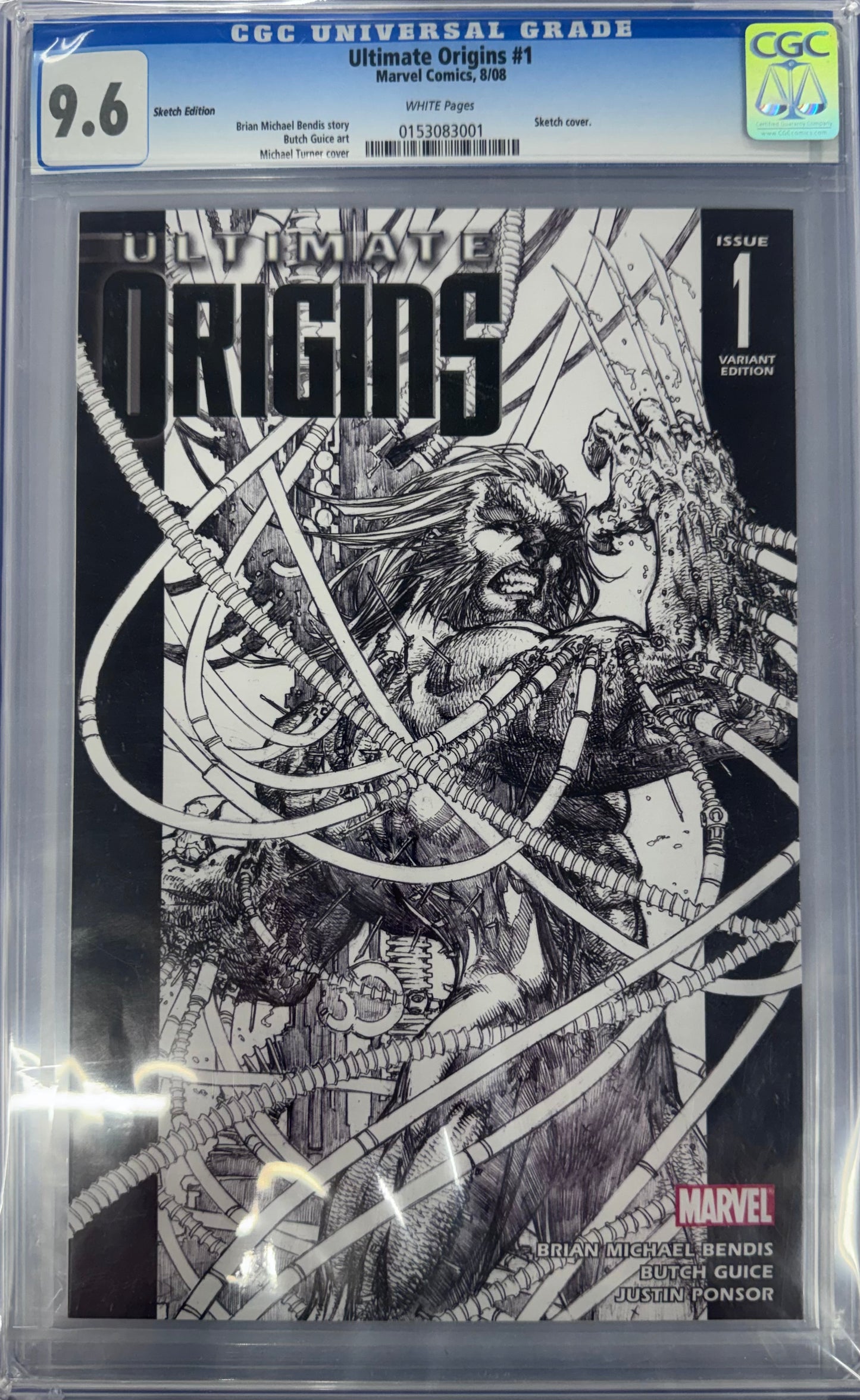 Ultimate Origins #1 Turner Sketch Variant