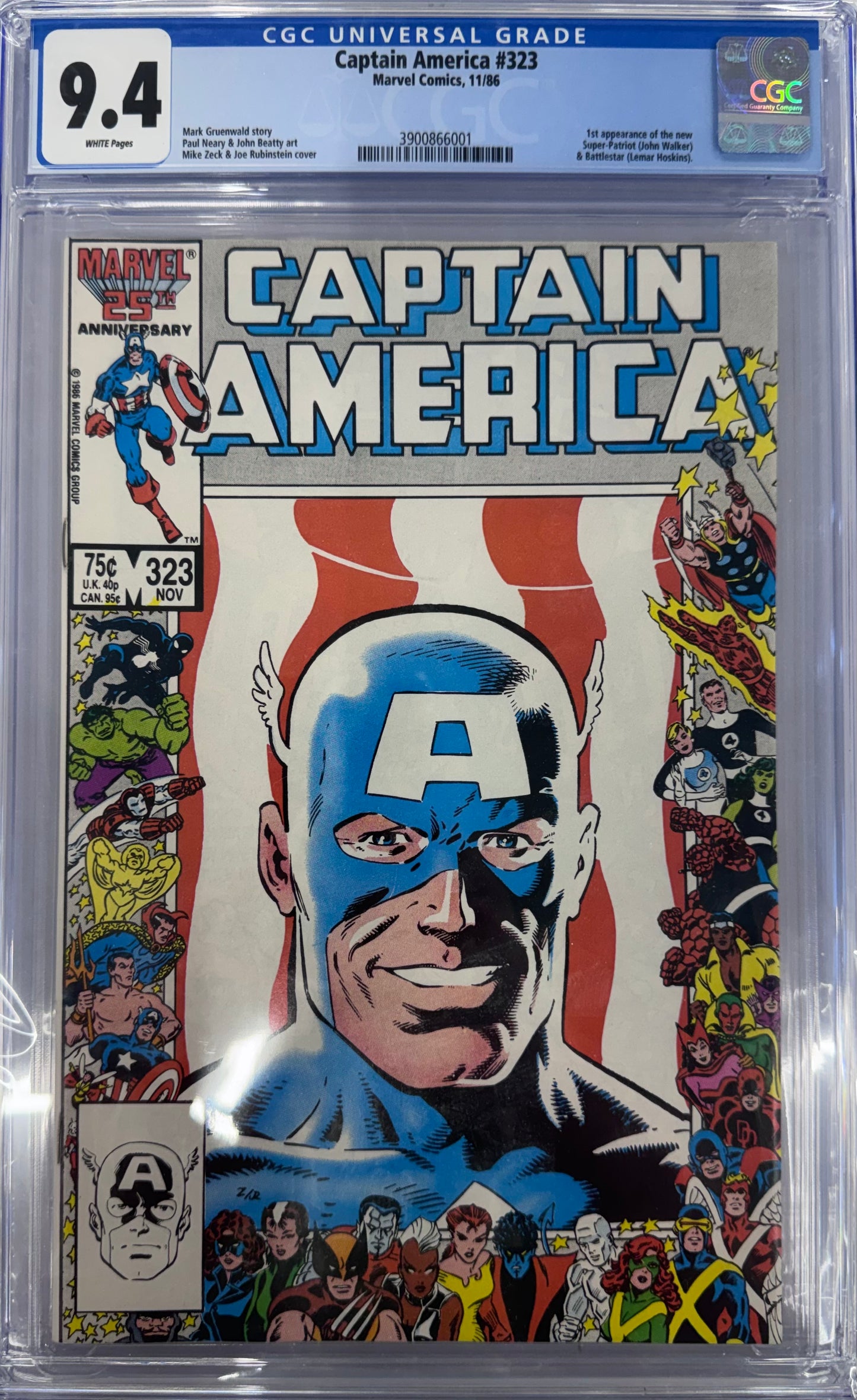 Captain America #323