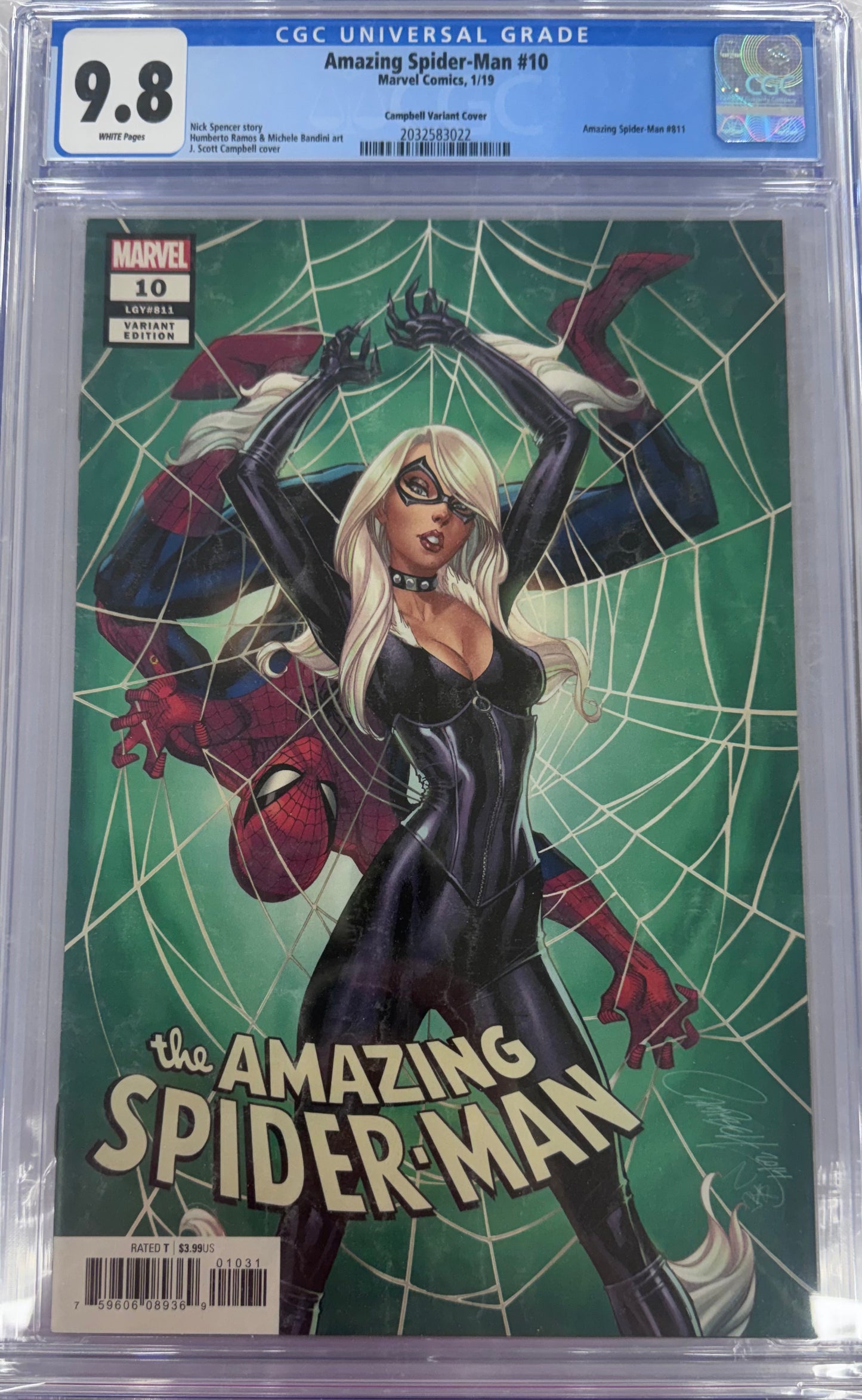Amazing Spider-Man #10 Campbell Variant