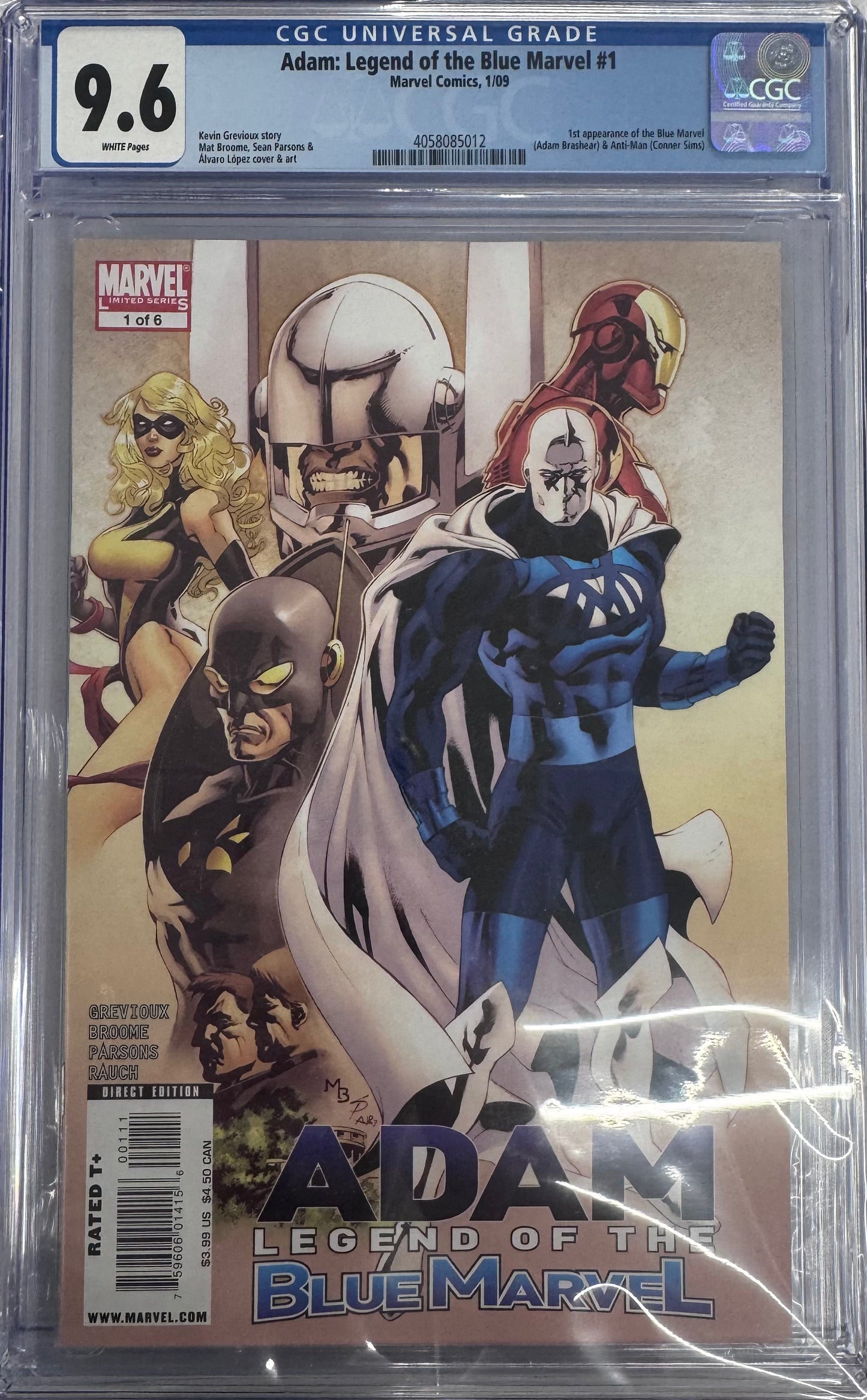 Adam: Legend of the Blue Marvel #1