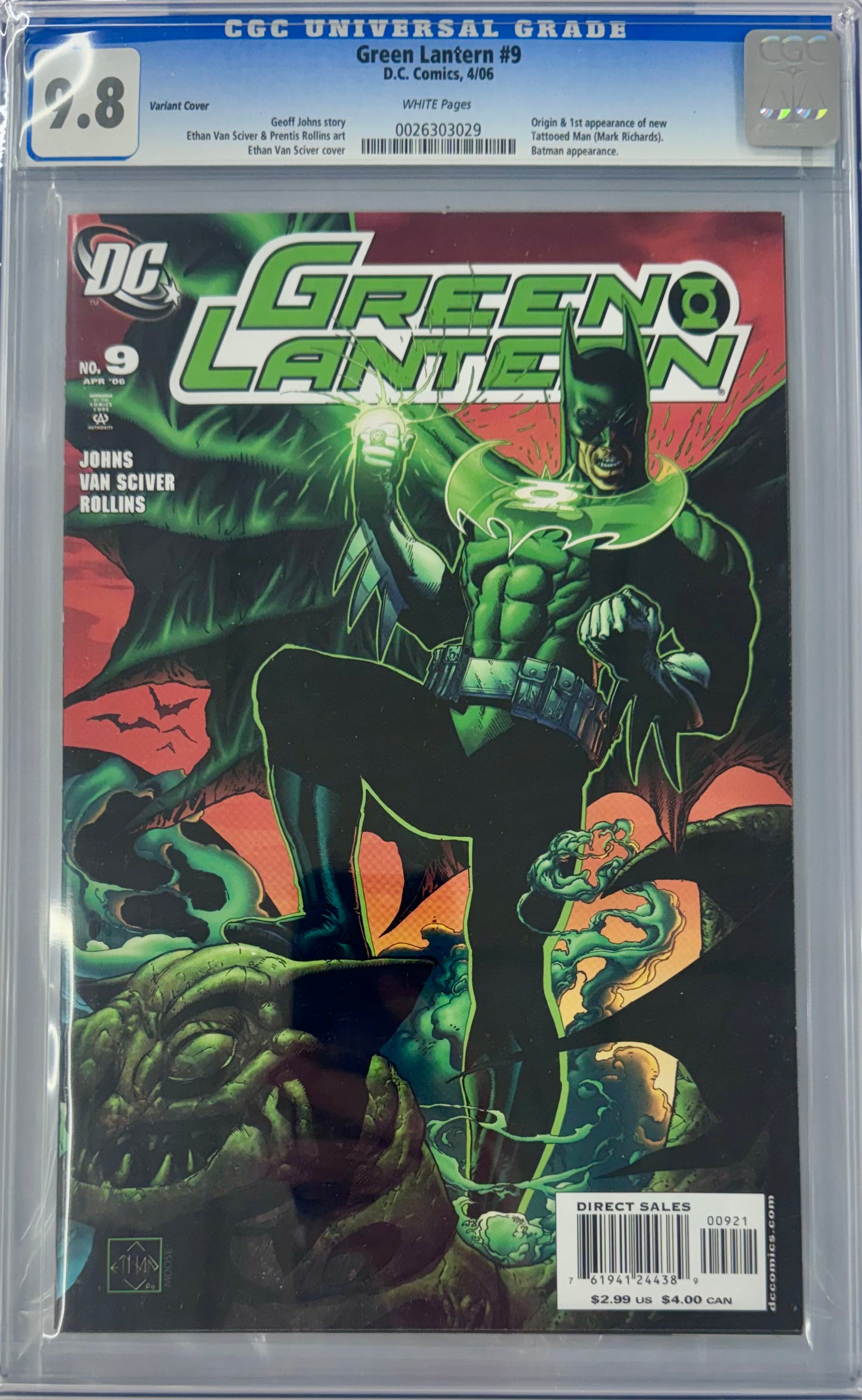 Green Lantern #9 Van Sciver Variant