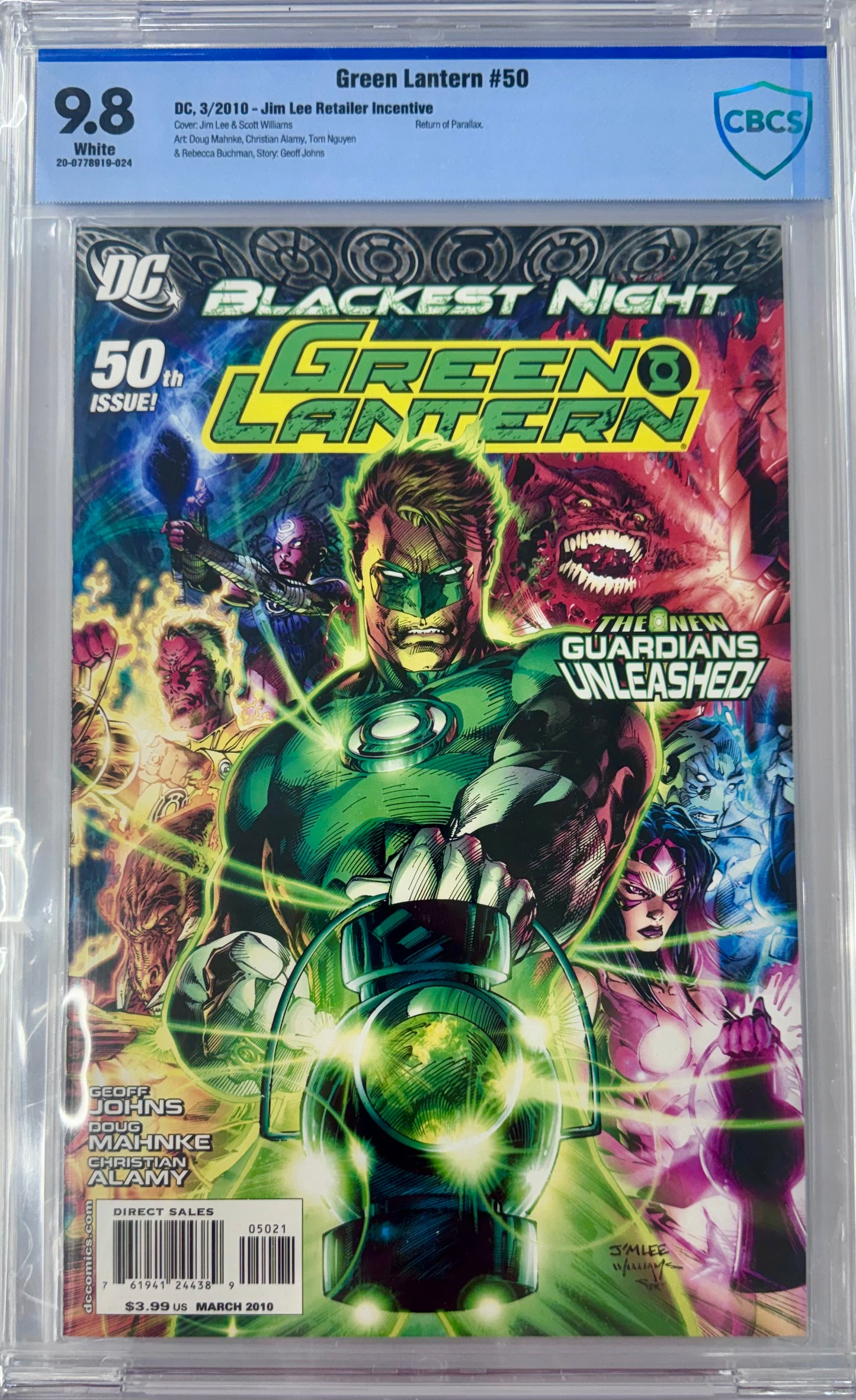 Green Lantern #50 Lee Variant