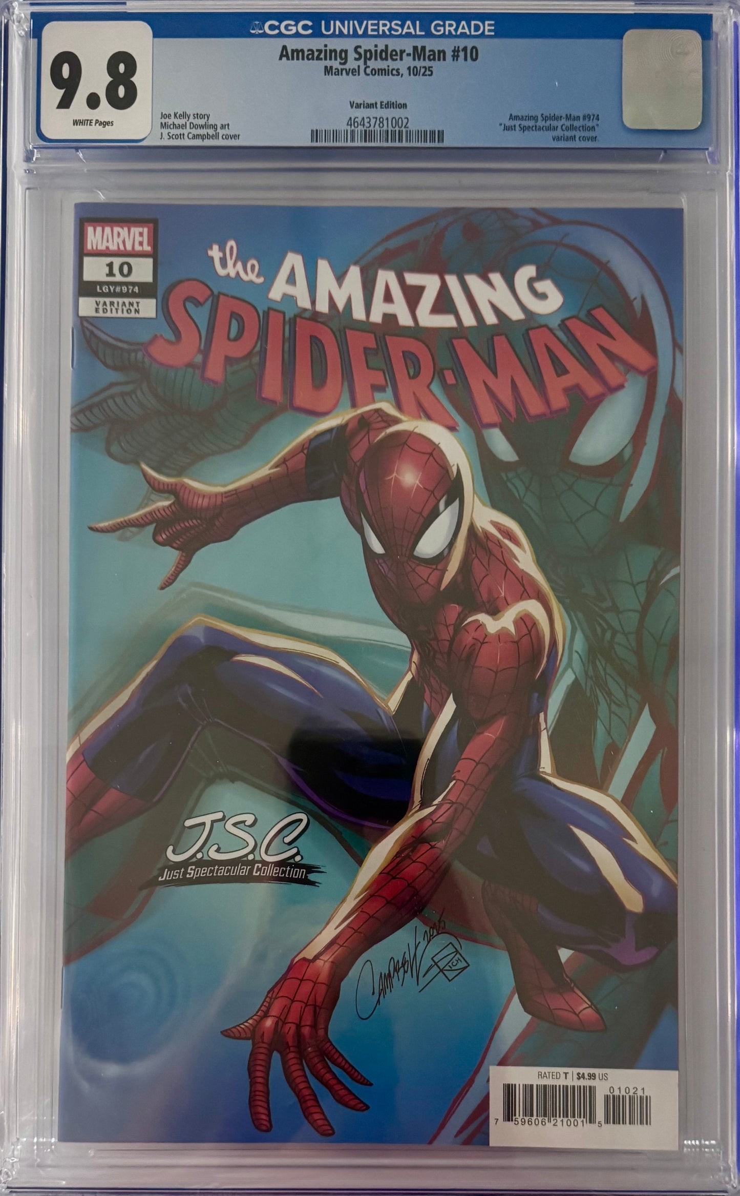 Amazing Spider-Man #10 Campbell Variant