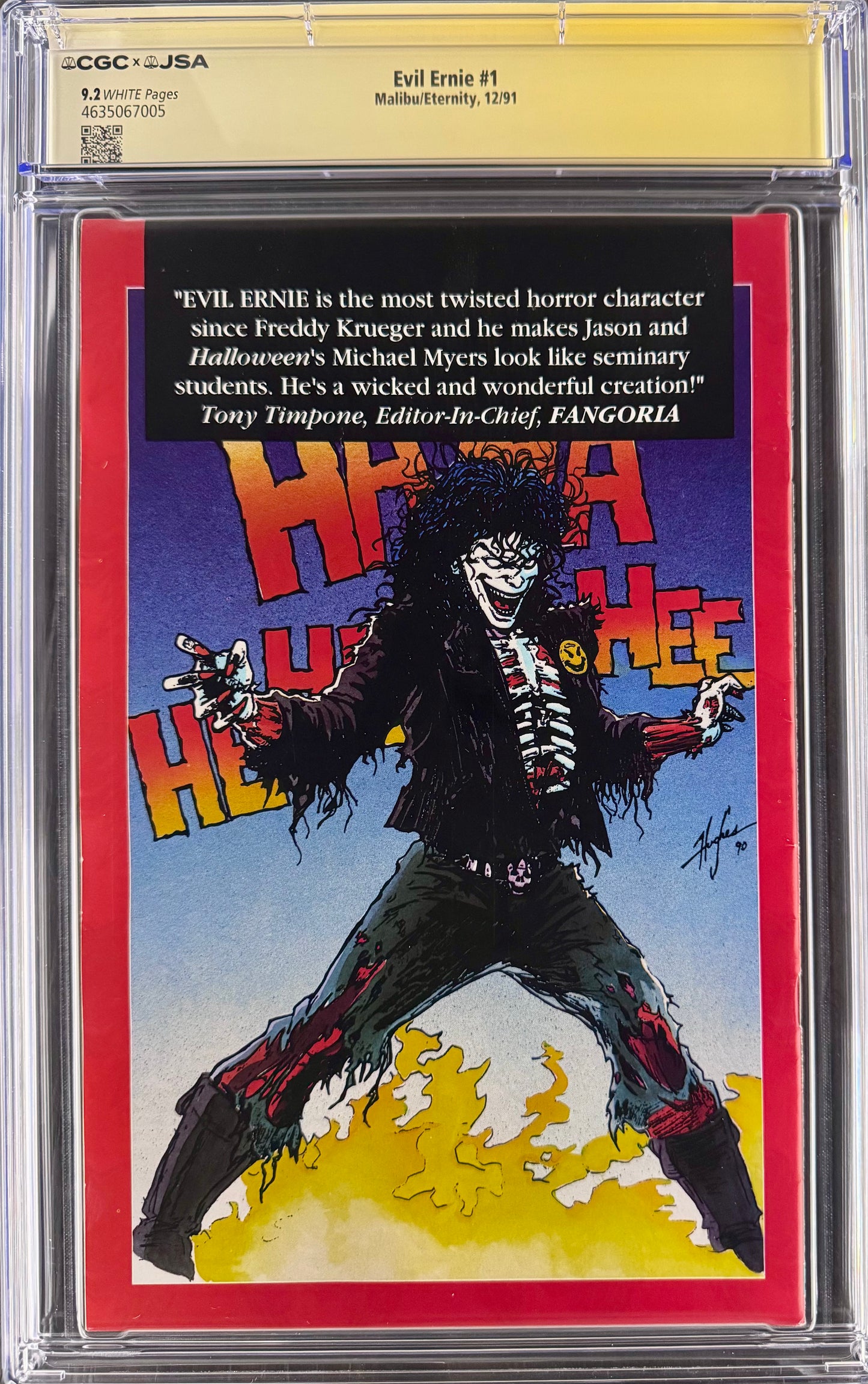 Evil Ernie #1 SIGNED