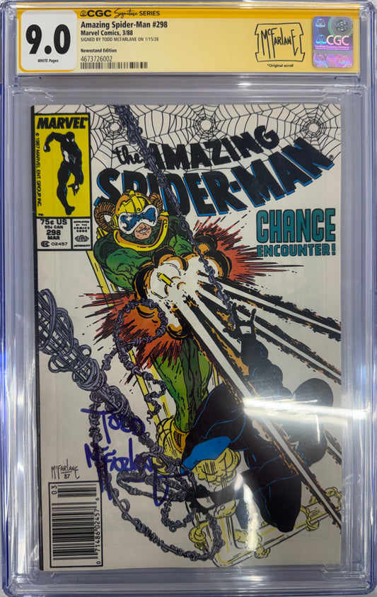 Amazing Spider-Man #298 McFarlane Signature
