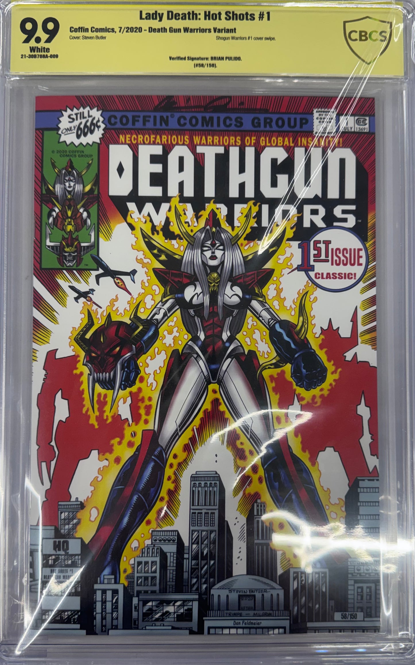 Lady Death: Hot Shots #1 Pulido Signature