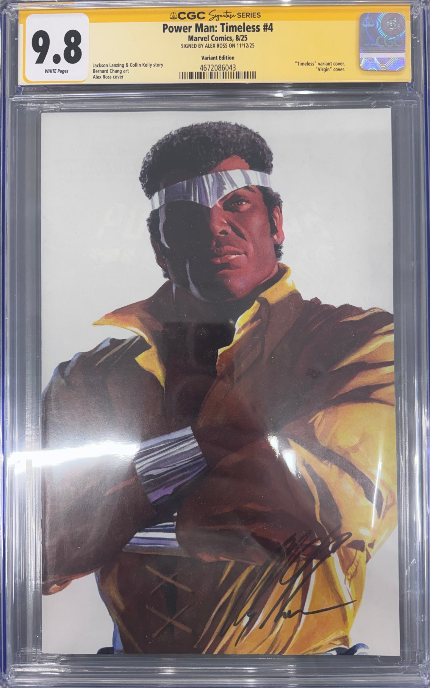 Power Man: Timeless #4 Ross Variant Cover & Signature