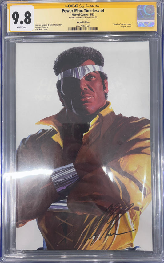 Power Man: Timeless #4 Ross Variant Cover & Signature