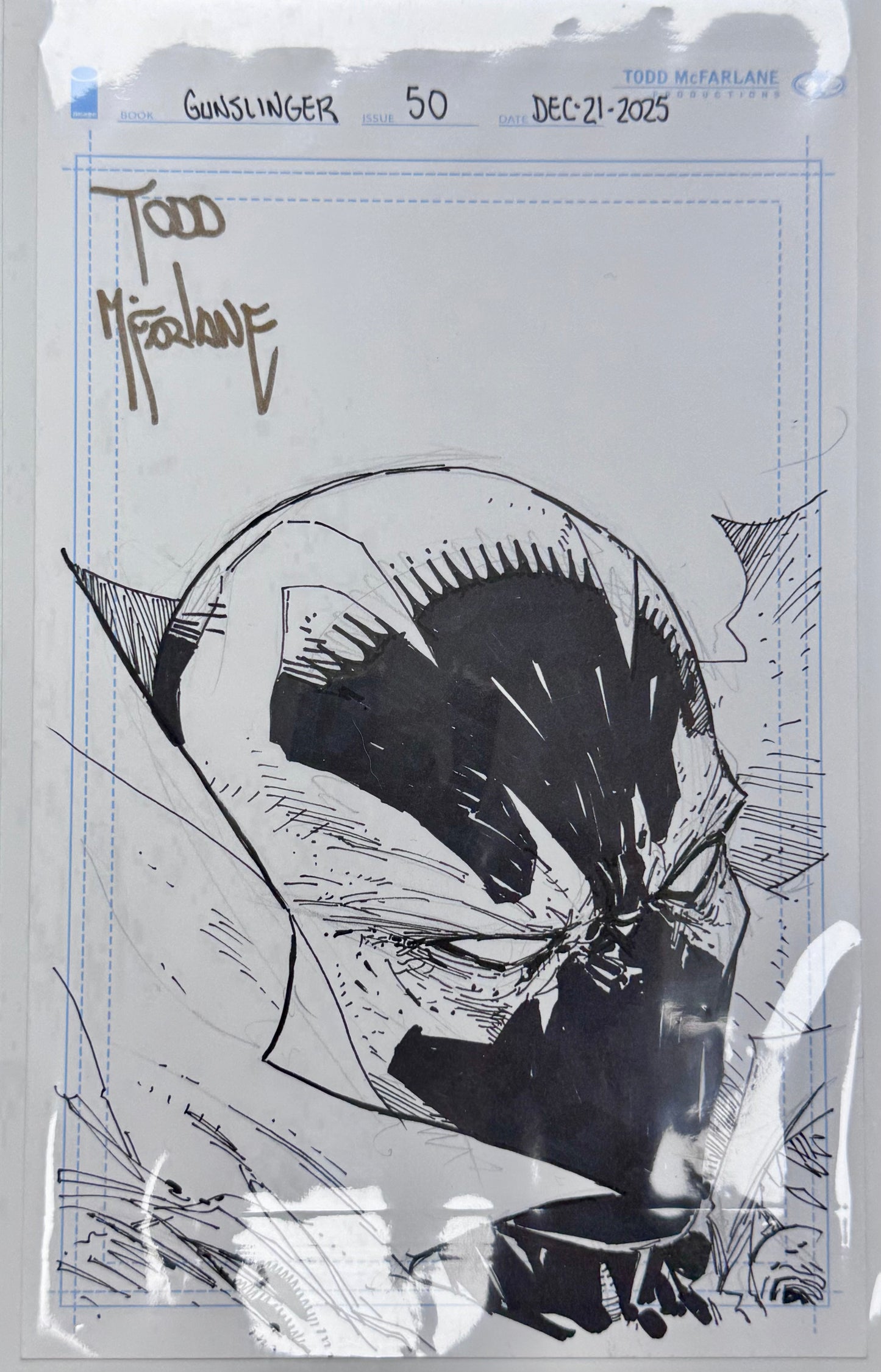 Todd McFarlane Original Art & Signature