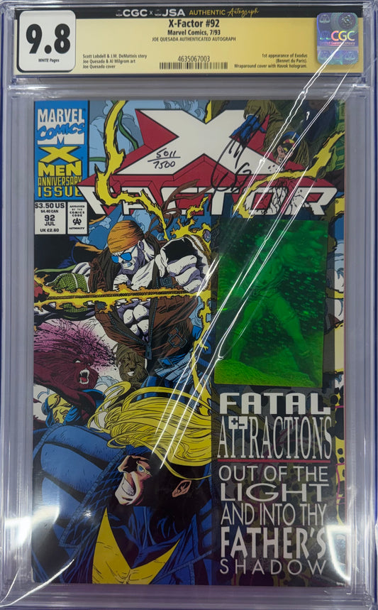X-Factor #92 Quesada Signature