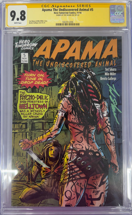 Apama: The Undiscovered Animal #5 Sikora Signature