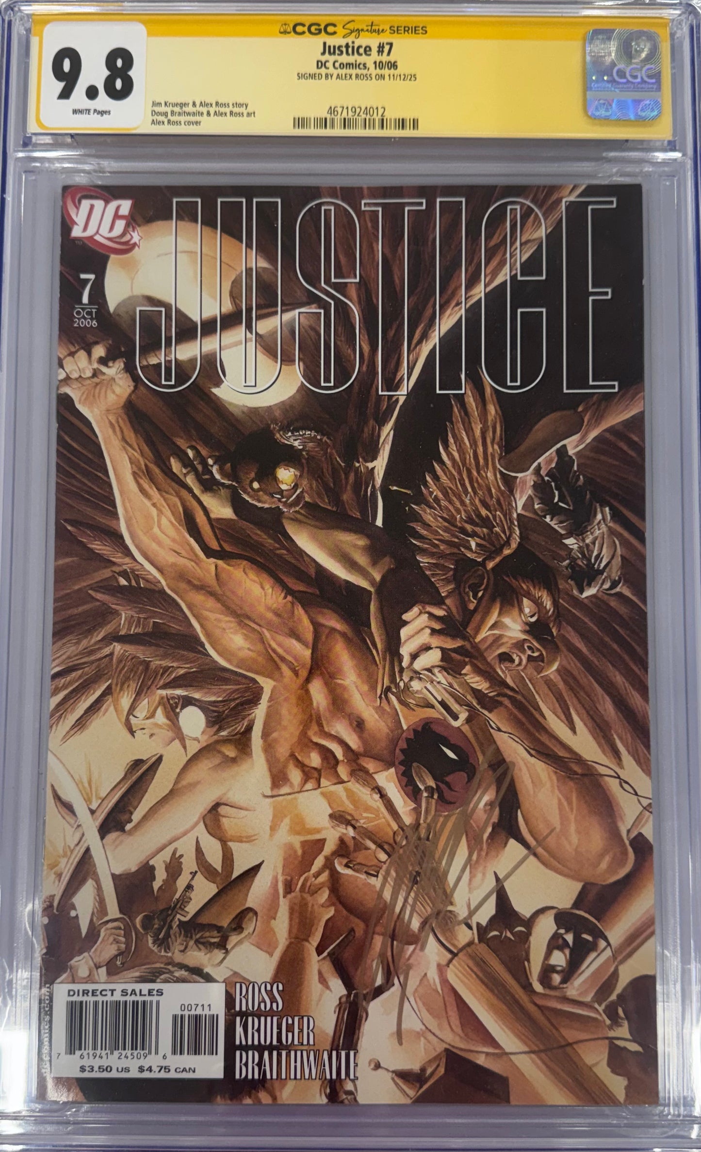 Justice #7 Ross Signature