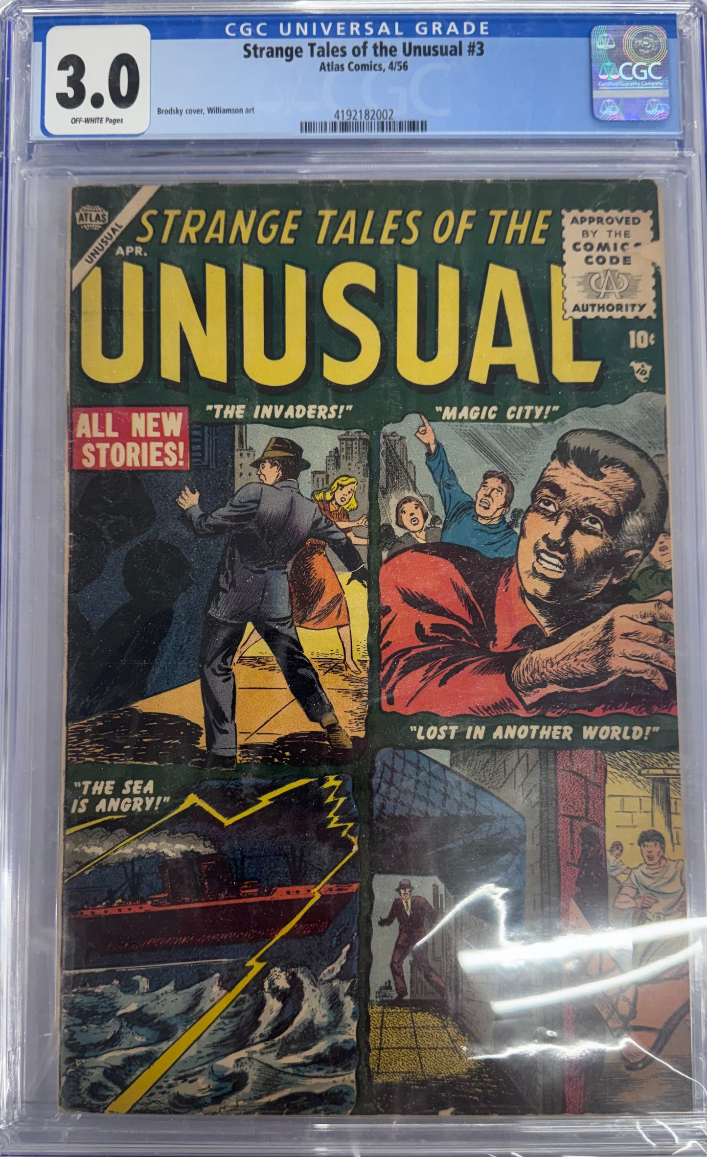Strange Tales of the Unusual #3
