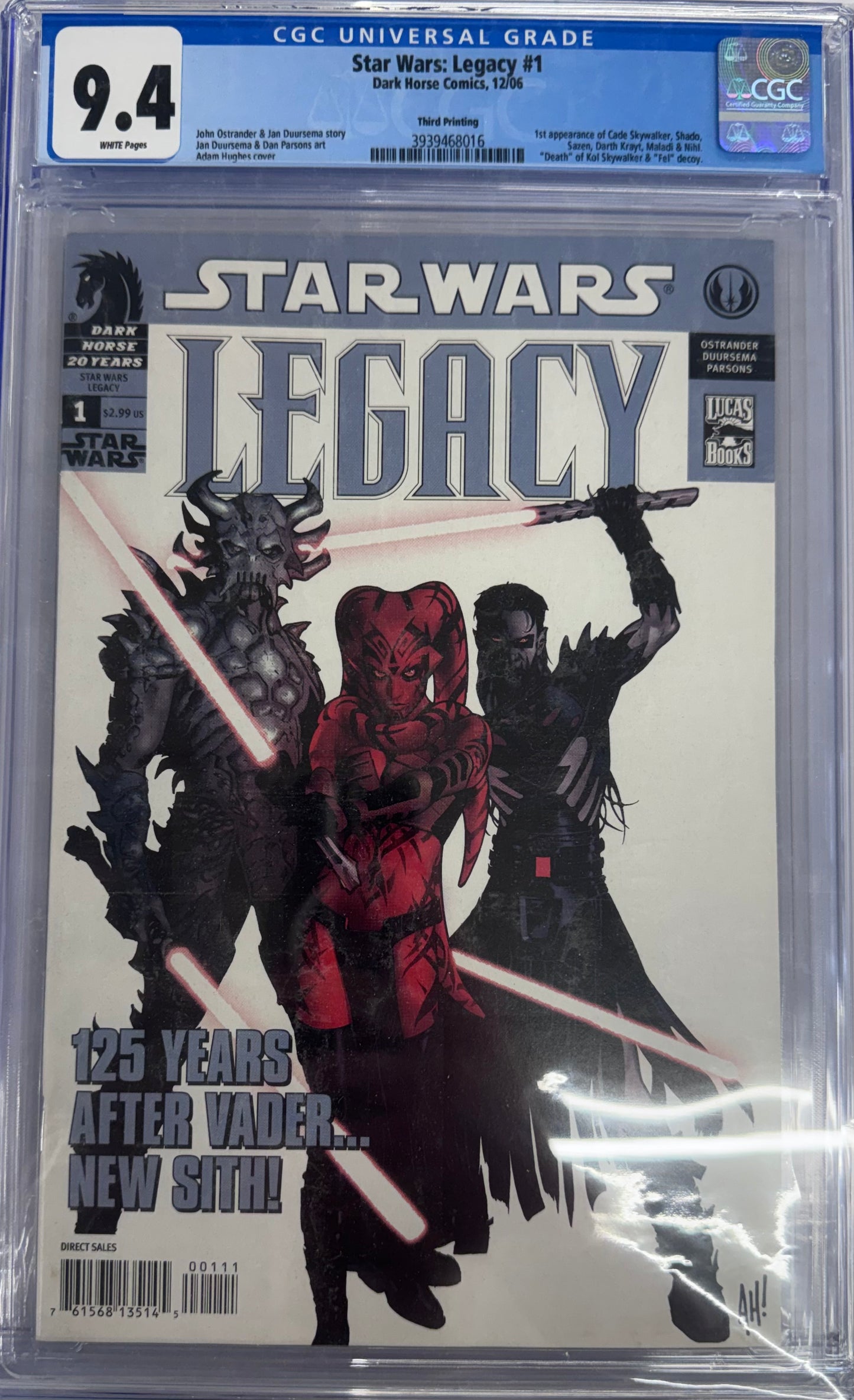 Star Wars: Legacy #1