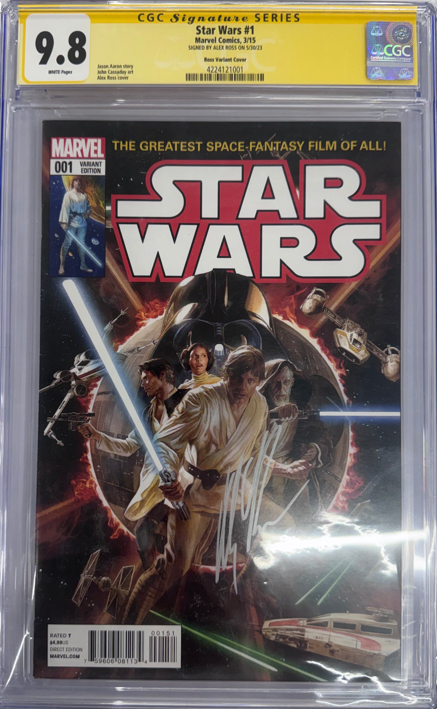 Star Wars #1 Ross Variant & Signature