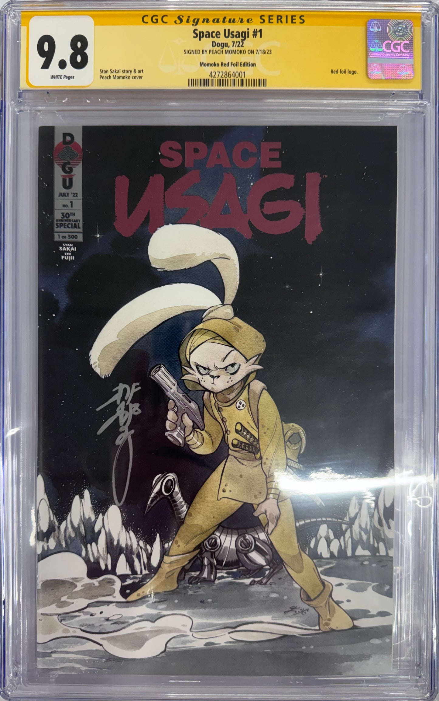 Space Usagi #1 Momoko SDCC Variant & Signature