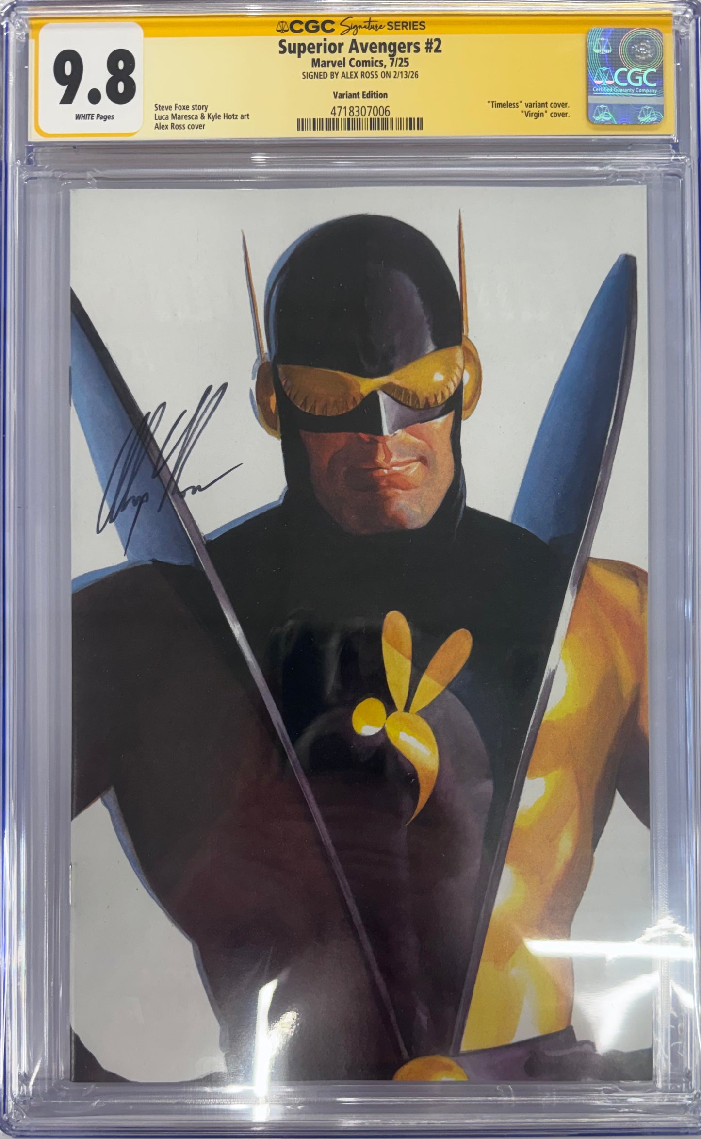 Superior Avengers #2 Ross Signature & Variant