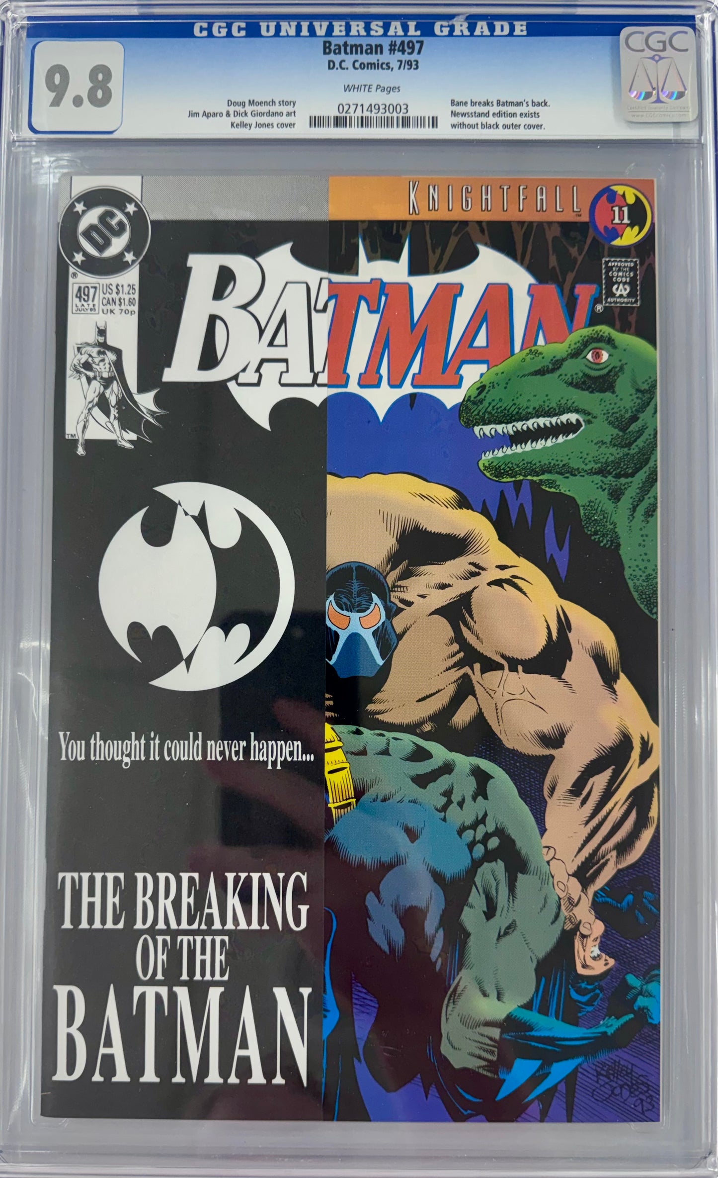 Batman #497 Variant Cover