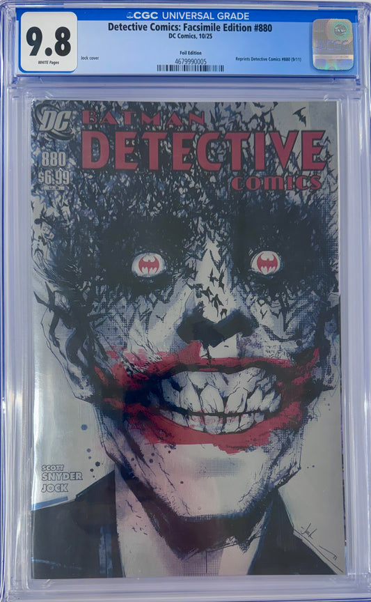 Detective Comics: Facsimile Edition #880 Foil Variant