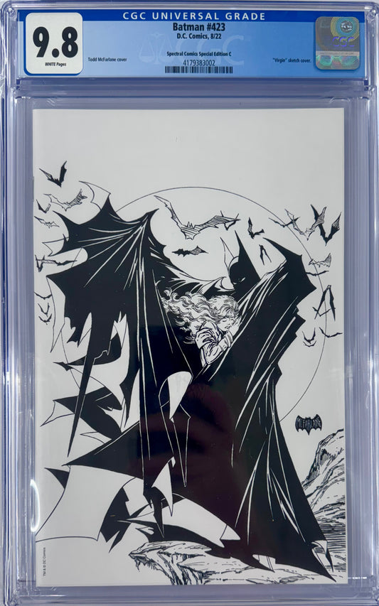 Batman #423 Virgin Sketch Variant