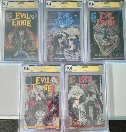 The Evil Ernie Volume #1 Complete Signed Set