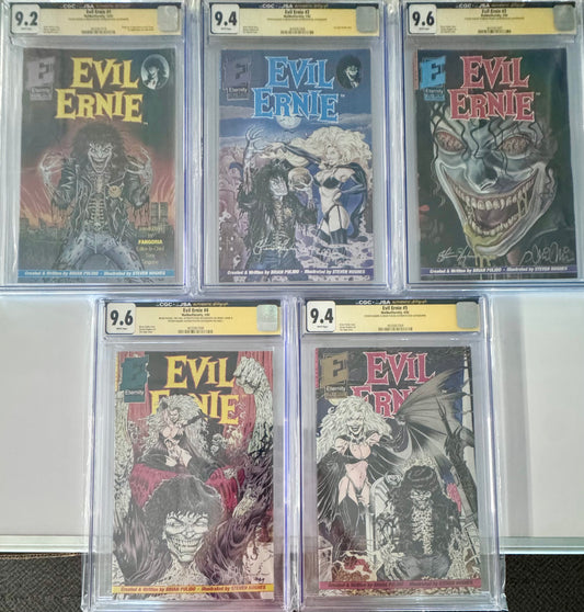 The Evil Ernie Volume #1 Complete Signed Set