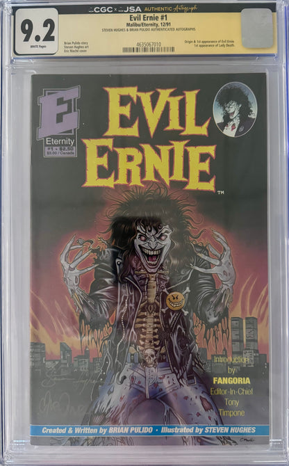The Evil Ernie Volume #1 Complete Signed Set