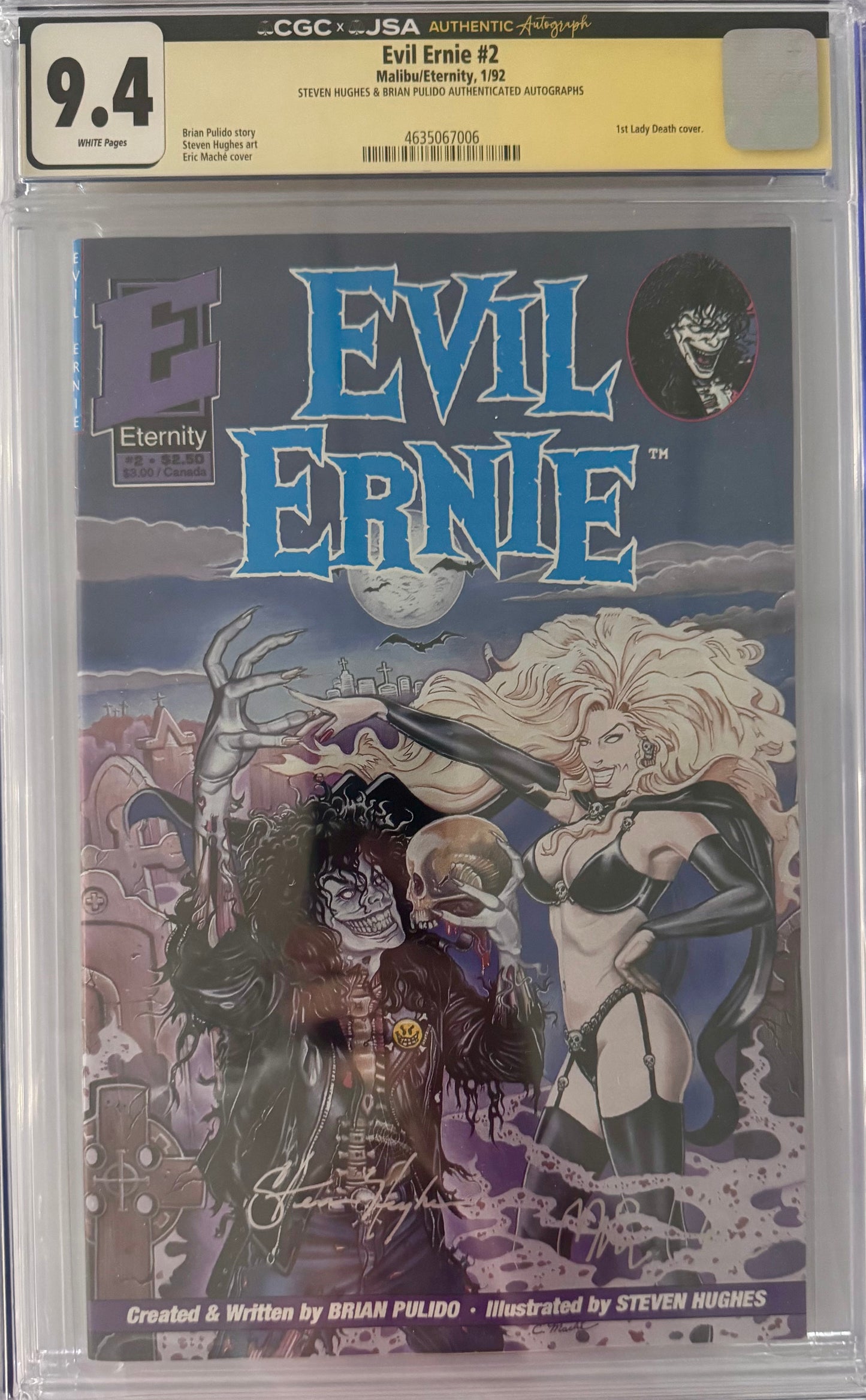 The Evil Ernie Volume #1 Complete Signed Set