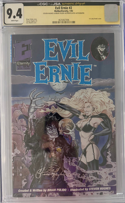 The Evil Ernie Volume #1 Complete Signed Set