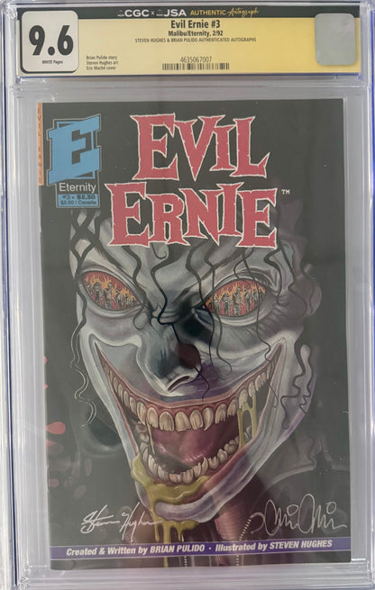 The Evil Ernie Volume #1 Complete Signed Set
