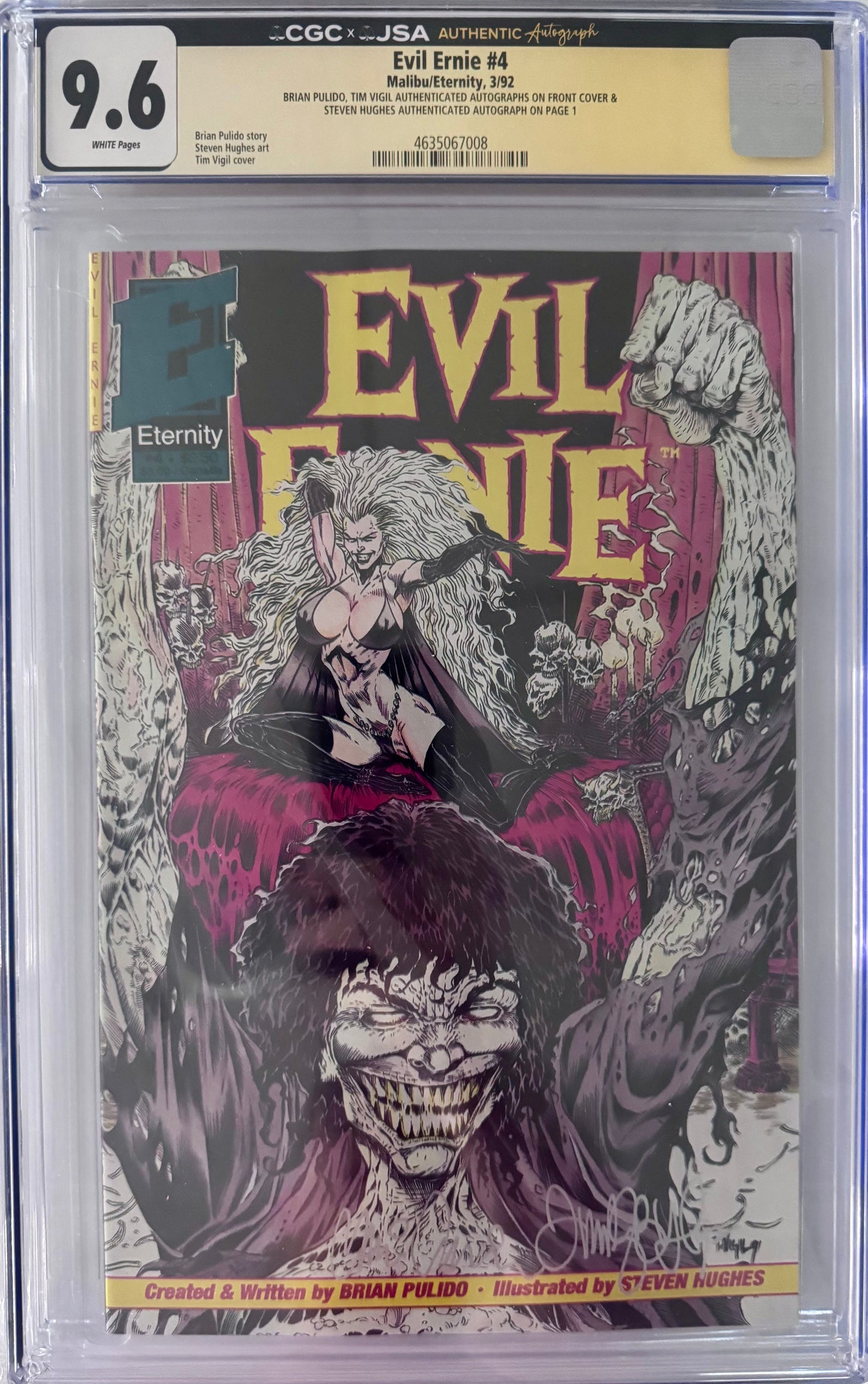 The Evil Ernie Volume #1 Complete Signed Set