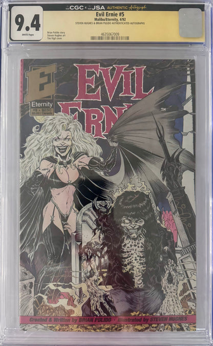 The Evil Ernie Volume #1 Complete Signed Set