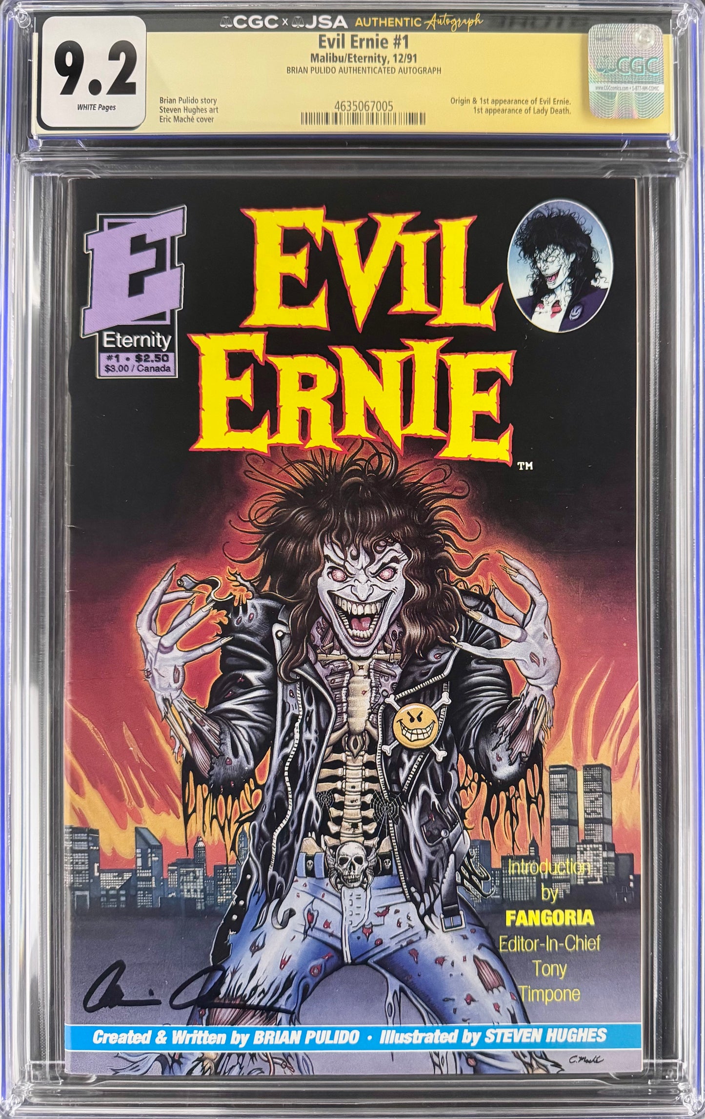 Evil Ernie #1 SIGNED
