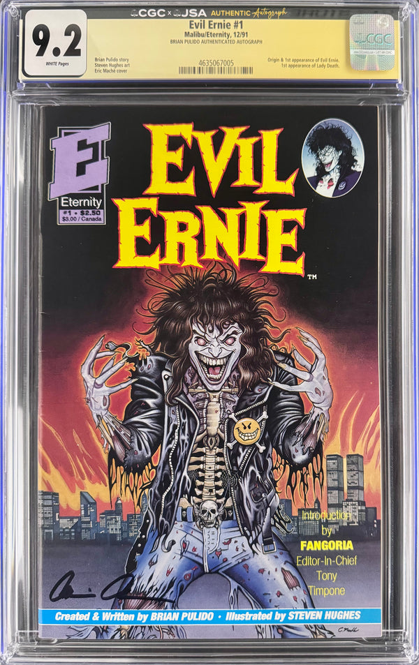 Evil Ernie #1 SIGNED