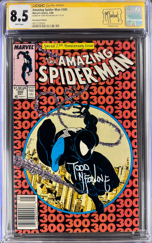Amazing Spider-Man #300 SIGNED